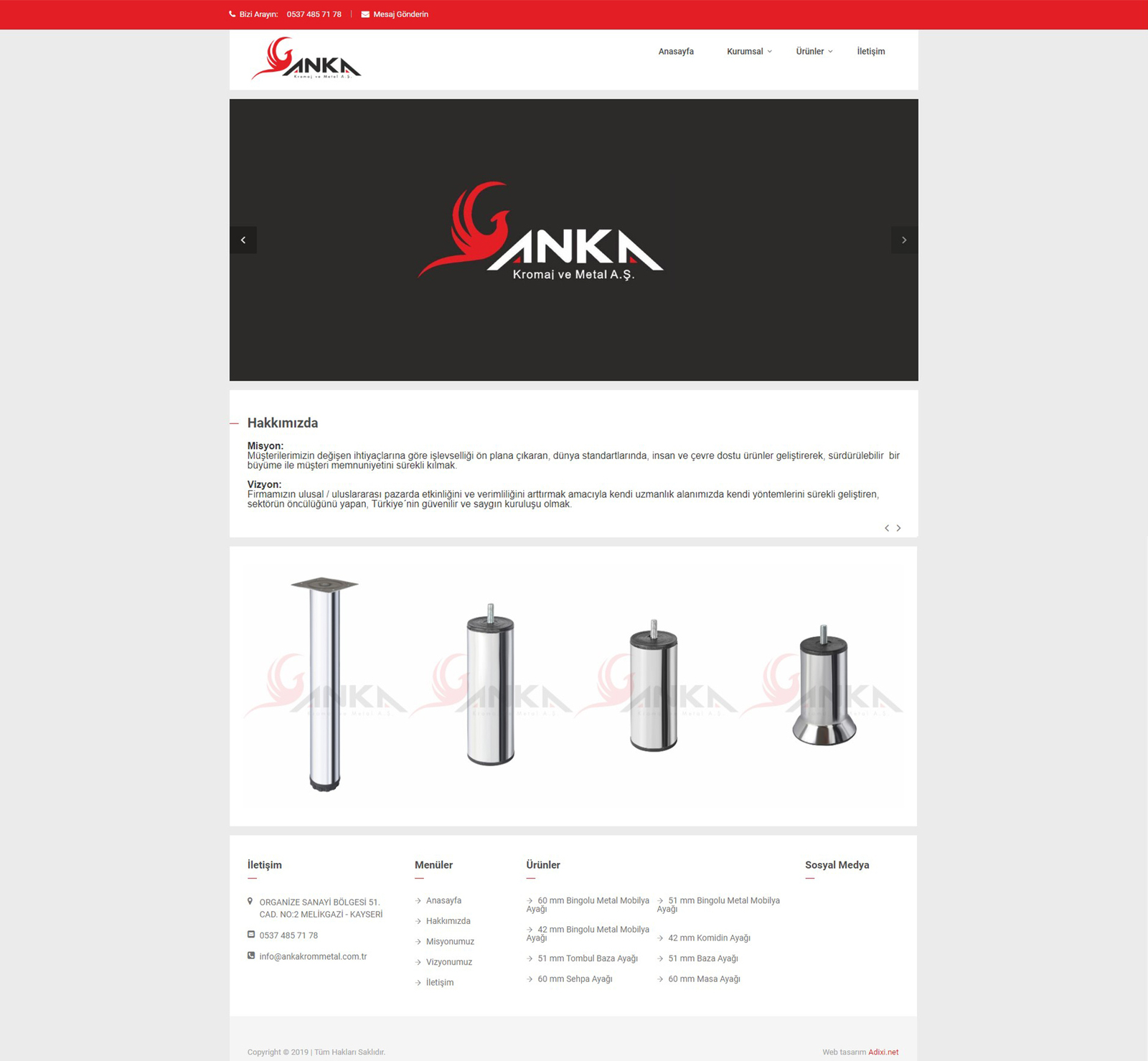 Anka Krom Metal