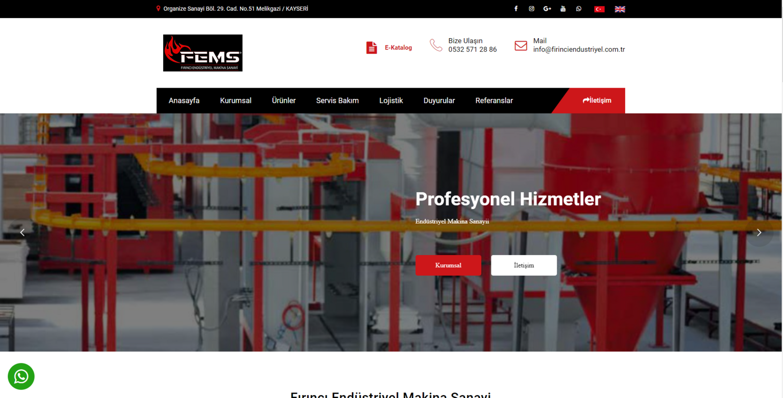 Fırıncı Endüstriyel Makine Sanayii
