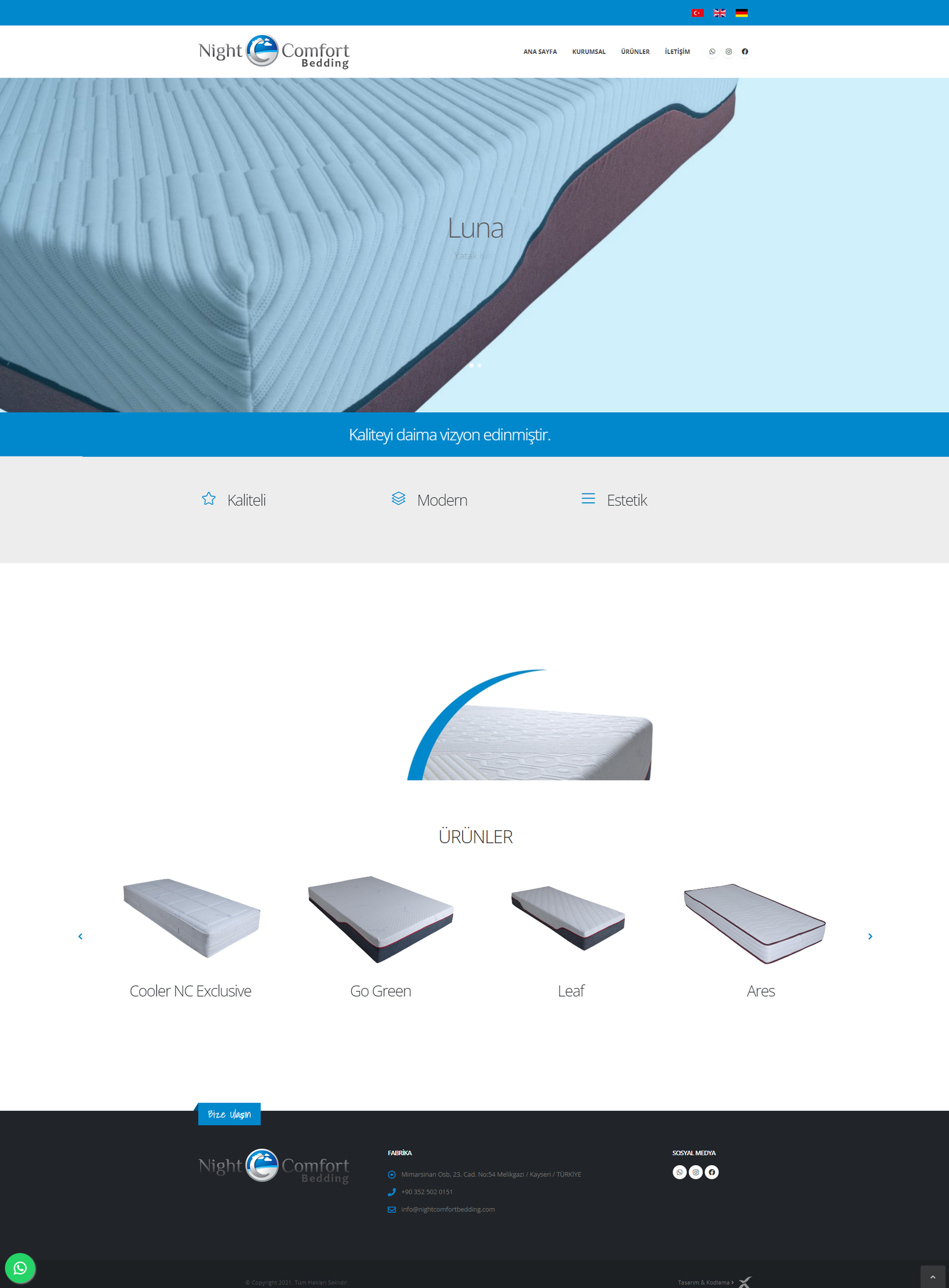 Night Comfort Bedding