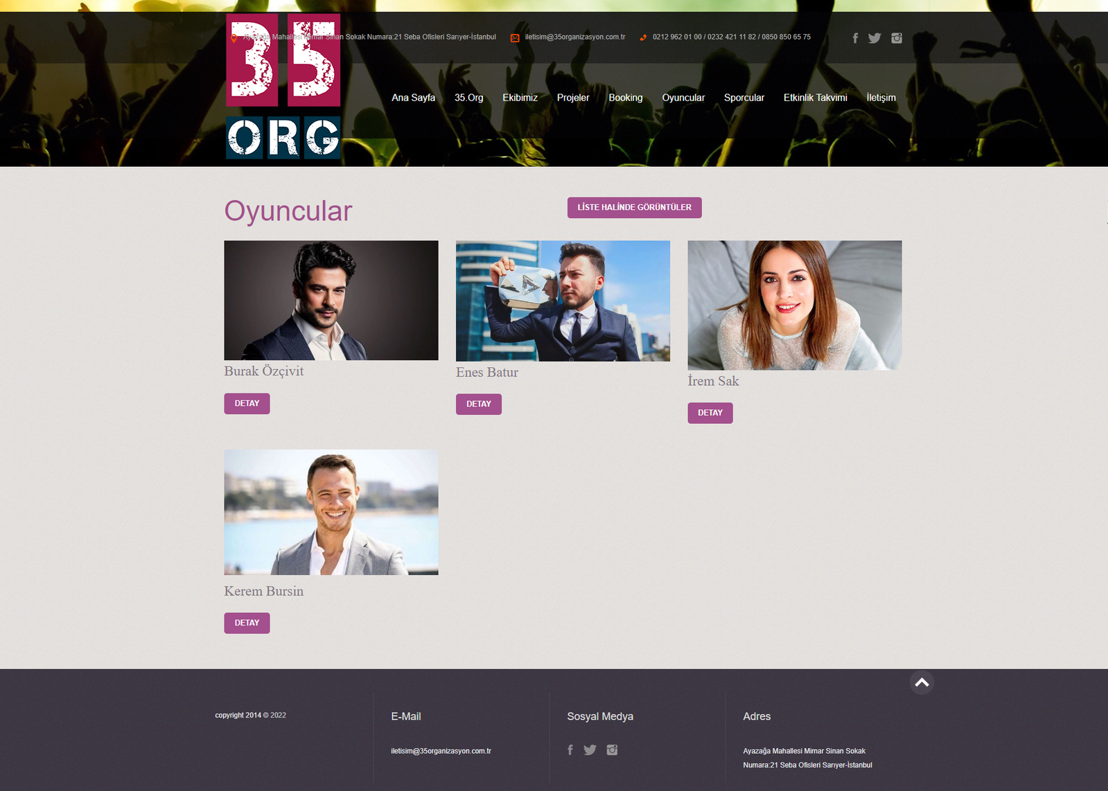 35 Organizasyon