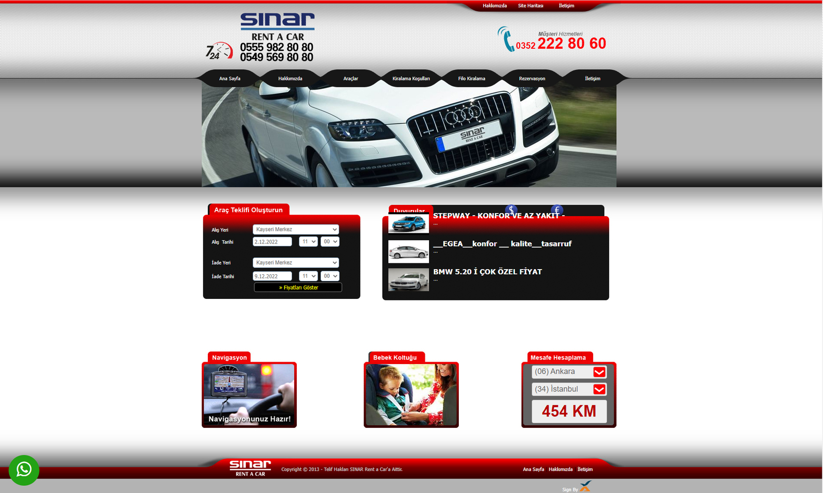 Sınar Rent a Car